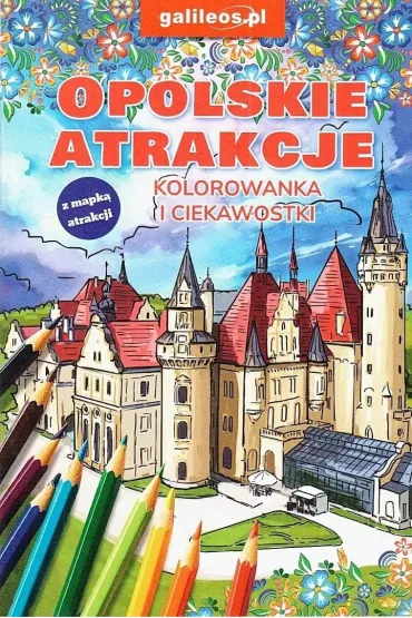 Opolskie atrakcje - kolorowanka 2025