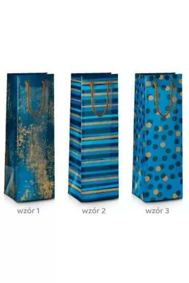Pan Dragon Torba prezentowa Grand Deep Blue MIX 36x12x10cm