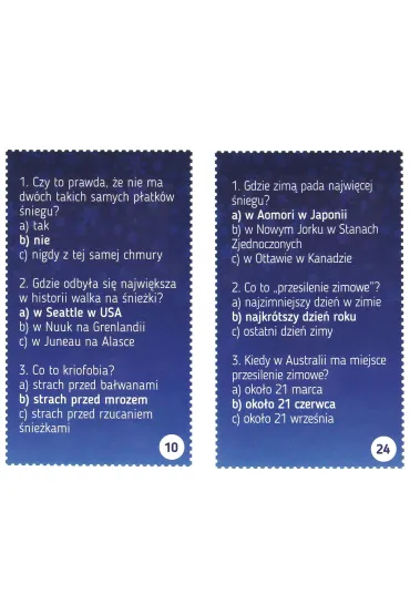 Dzieci kontra Rodzice. Zimowe Zagadki Kangur