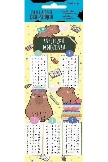 Henry Zak�adka edu-�ci�ga. Tabliczka mno�enia - Kapibary