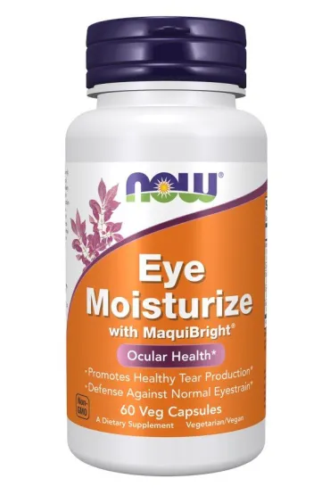 Now Foods Nawil�acz oczu z MaquiBright Suplement diety 60 kaps.