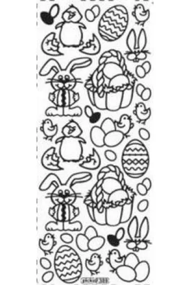 Galeria Hobby Stiker a�urowy 389 10x23cm