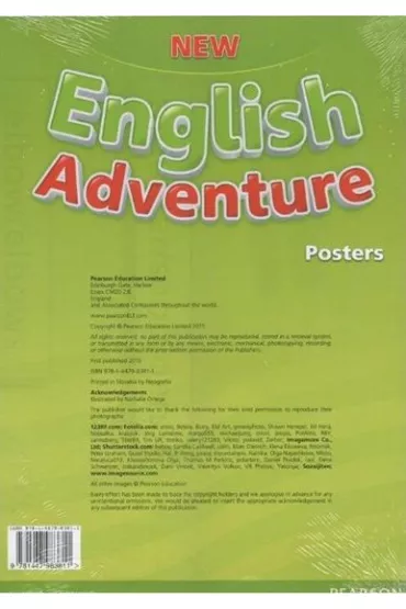 New English Adventure 2. Zestaw plakat�w - Bruni Cristiana, Regina Raczy�ska, Tessa Lochowski