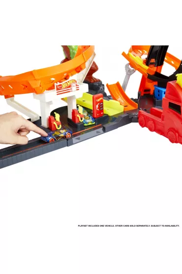 Hot Wheels City Goryl Toksyczny atak Zestaw do zabawy HBY95 Mattel