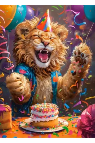 Puzzle 60 el. Happy Birthday! Castorland