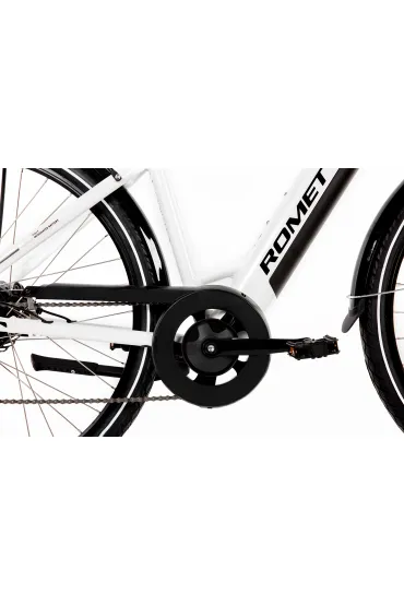 Romet Rower elektryczny WAVE AN 1.0 R 504WH biay 17 M