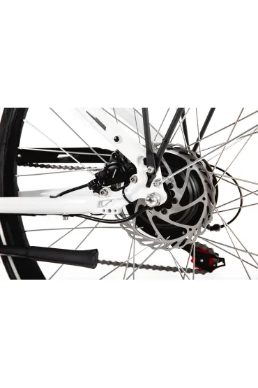 Romet Rower elektryczny WAVE AN 1.0 R 504WH biay 17 M