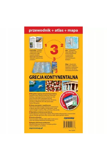 Grecja kontynentalna. Przewodnik 3w1 - Piotr Jab�o�ski