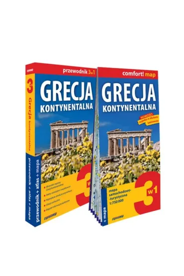 Grecja kontynentalna. Przewodnik 3w1 - Piotr Jab�o�ski