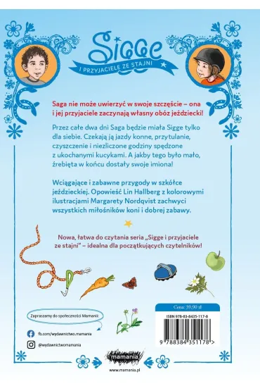 Sigge i przyjaciele ze stajni. Letnie przygody - Lin Hallberg