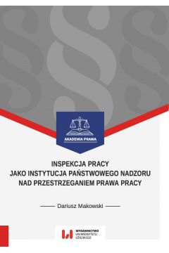 eBook Inspekcja pracy jako instytucja pastwowego nadzoru nad przestrzeganiem prawa pracy pdf