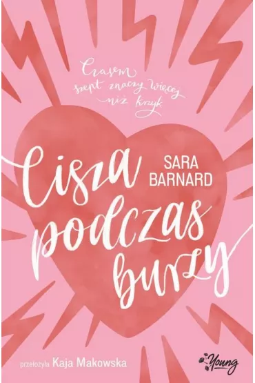 eBook Cisza podczas burzy mobi epub - Sara Barnard