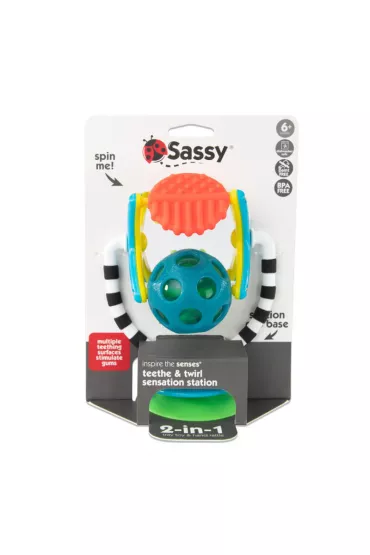 Sassy Diabelski m�yn, zabawka sensoryczna, 6 m+