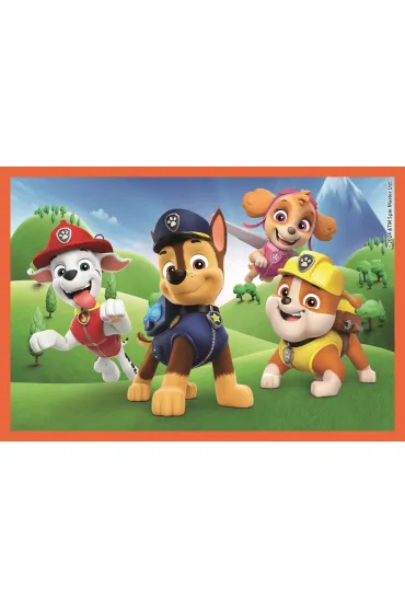Puzzle Klocki obrotowe 6 el. Paw Patrol Clementoni