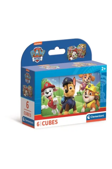 Puzzle Klocki obrotowe 6 el. Paw Patrol Clementoni
