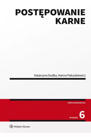 eBook Post�powanie karne pdf epub - Hanna Paluszkiewicz, Katarzyna Dudka