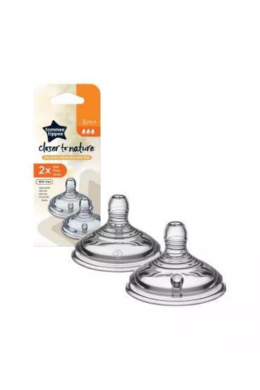 TOMMEE TIPPEE Zestaw 2 smoczk�w FAST FLOW CTN TTP 42112452