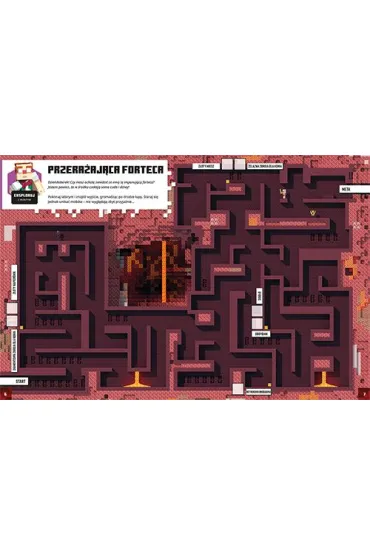 Minecraft. Ksi�ga Netheru i Kresu z naklejkami