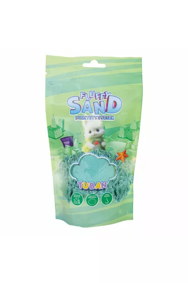 Fluffy Sand 90g puszysty piasek zielony Tuban
