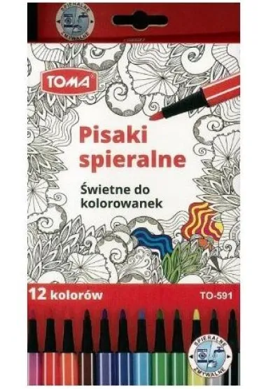 Toma Pisaki zmywalne 12 szt.