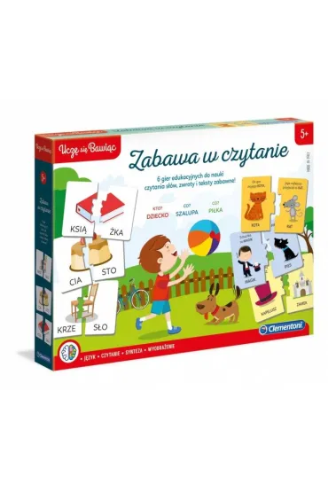 Zabawa w czytanie Clementoni