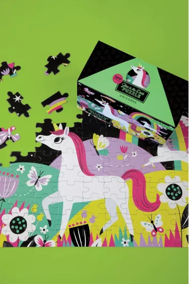 Puzzle �wiec�ce w ciemno�ci Jednoro�ce 5+ Mudpuppy