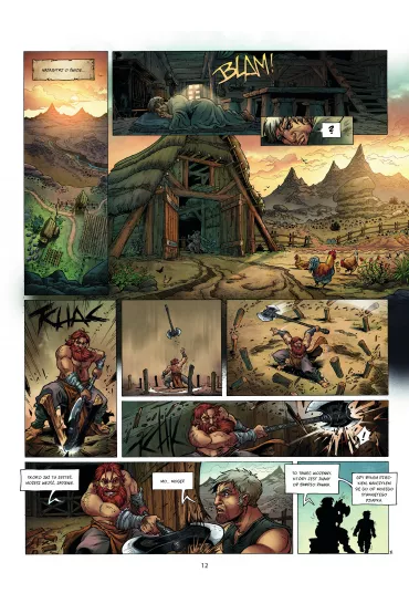 Ooram z Bractwa Wykluczonych. �wiat Akwilonu. Krasnoludy. Tom 4 - Nicolas Jarry, Jean-Paul Bordier