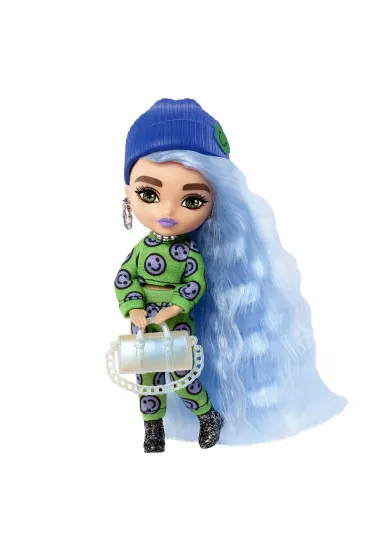 Barbie Maa lalka Lalka 3 - Zielony kombinezon/Jasnoniebieskie wosy HGP65 Mattel