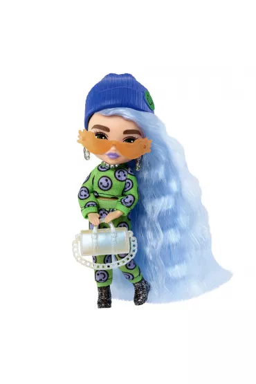 Barbie Maa lalka Lalka 3 - Zielony kombinezon/Jasnoniebieskie wosy HGP65 Mattel