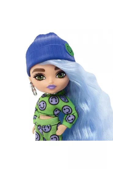 Barbie Maa lalka Lalka 3 - Zielony kombinezon/Jasnoniebieskie wosy HGP65 Mattel