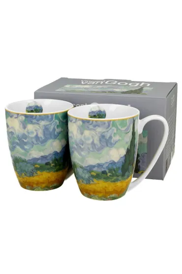 Duo Sp. z o.o. Komplet kubkw Van Gogh Wheat Field 2 x 350 ml
