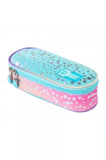 St. Majewski Pi�rnik - saszetka usztywniona z wewn�trzn� klapk� PC1 Ombre Mermaid/Syrenka Ombre