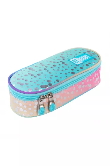 St. Majewski Pi�rnik - saszetka usztywniona z wewn�trzn� klapk� PC1 Ombre Mermaid/Syrenka Ombre