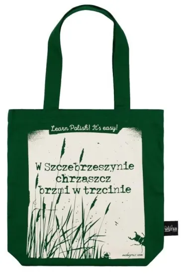 Absztyfikant Torba bawe�niana Chrz�szcz brzmi w trzcinie zielona