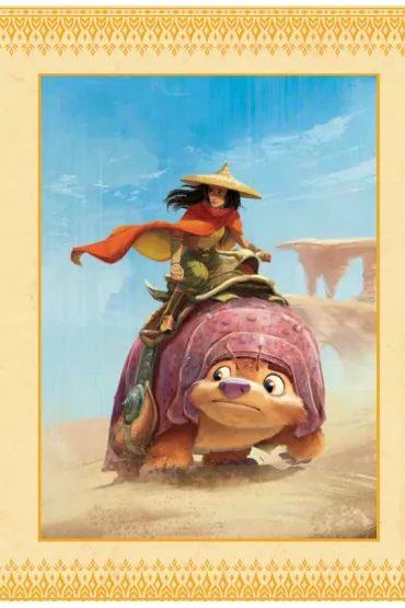 Raya i ostatni smok. Biblioteczka przygody. Disney - Tenny Nellson