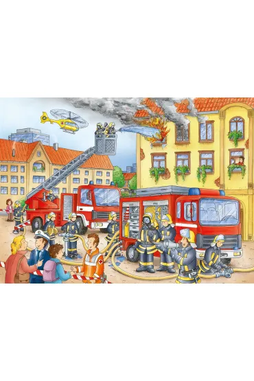 Puzzle 100 el. Stra� po�arna Ravensburger
