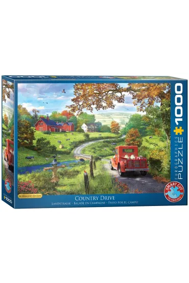 Puzzle 1000 el. Domek na wsi, Dominic Davison Eurographics