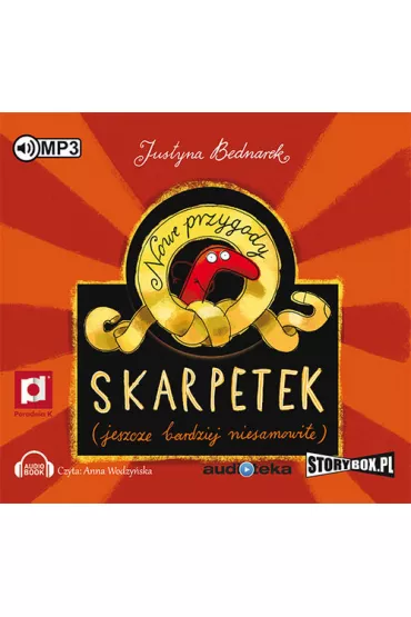 Audiobook Nowe przygody skarpetek (jeszcze bardziej niesamowite). Niesamowite przygody dziesiciu skarpetek. Tom 2 CD - Justyna Bednarek