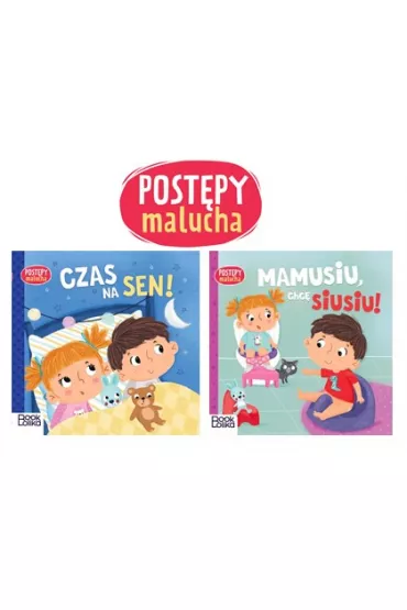 Pakiet Postpy Malucha: Mamusiu chc siusiu, Czas na sen - Paulina  Chmurska