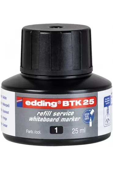 Edding Tusz do marker�w do tablic sucho�cieralnych czarny