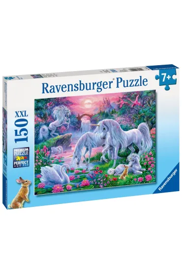 Puzzle 150 el. Jednoro�ec o zachodzie s�o�ca Ravensburger