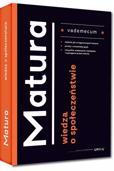 Vademecum. Matura 2022. Wiedza o spo�ecze�stwie - Agnieszka Ch�osta-Sikorska, Krystian Paprocki, Natalia Olaczek