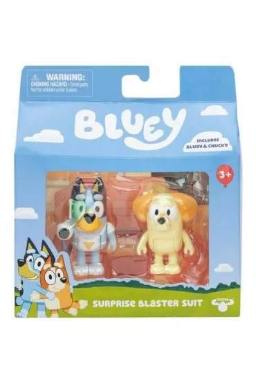 Bluey. Zestaw z 2 figurkami