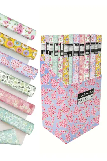 Kukartka Papier ozdobny PO-011 Kwiatowy - Dl Lux