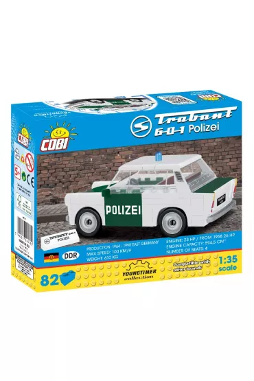 CARS Trabant 601 policja 81 klockw 24541