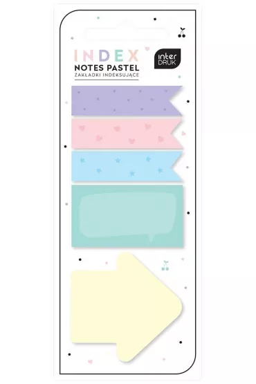 Interdruk Zak�adki indeksuj�ce Pastel 125 szt.