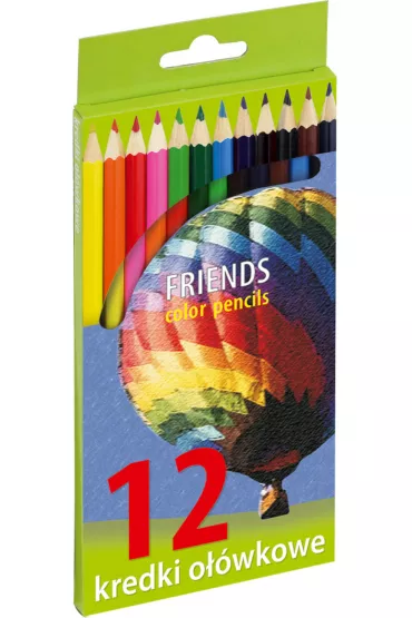 Grand Kredki o��wkowe sze�ciok�tne 12 szt.