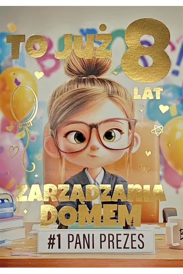 Yeku Karnet 3K Urodziny