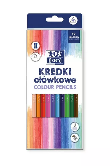 Oxford Kredki o��wkowe Regular 12 szt.
