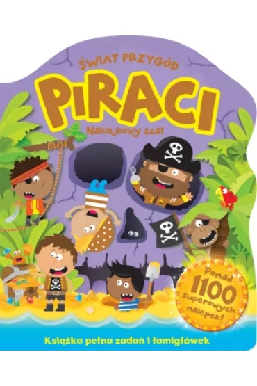 �wiat przyg�d. Piraci. Naklejkowy sza�